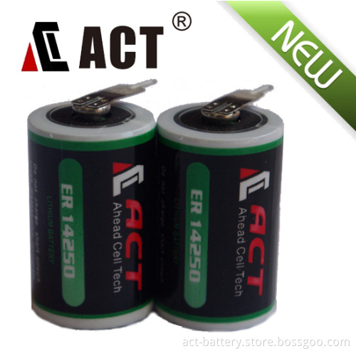 ER14250 ER14250H ER14250M 1/2AA lithium battery 3.6V LiSOCL2 battery